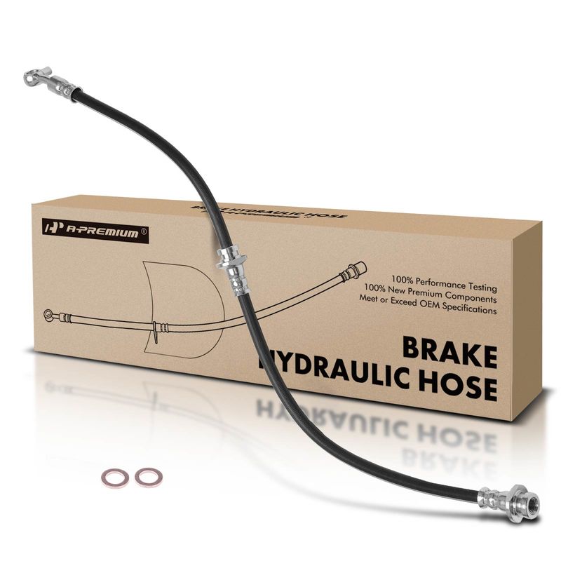 Front Passenger Brake Hydraulic Hose for Nissan Murano 2003-2007 V6 3.5L
