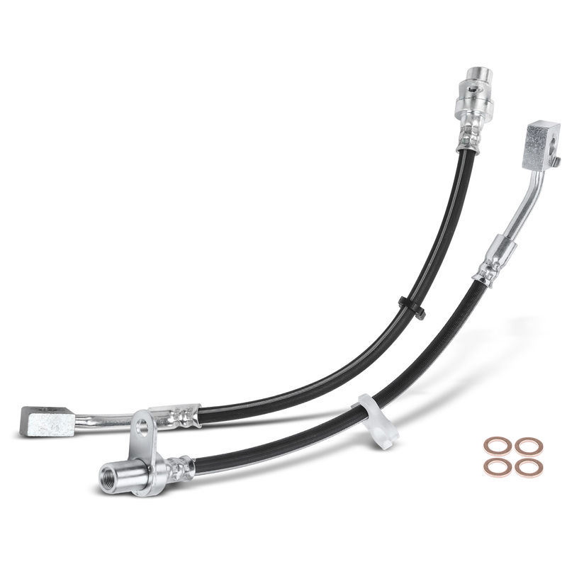 2Pcs Front Brake Hydraulic Hose for Dodge Ram 1500 Ram 1500 1500 Classic