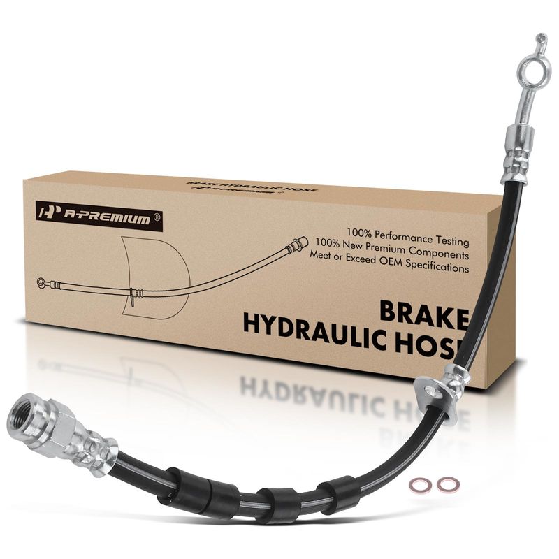 Front Passenger Brake Hydraulic Line for Mazda 2 2011-2014 L4 1.5L