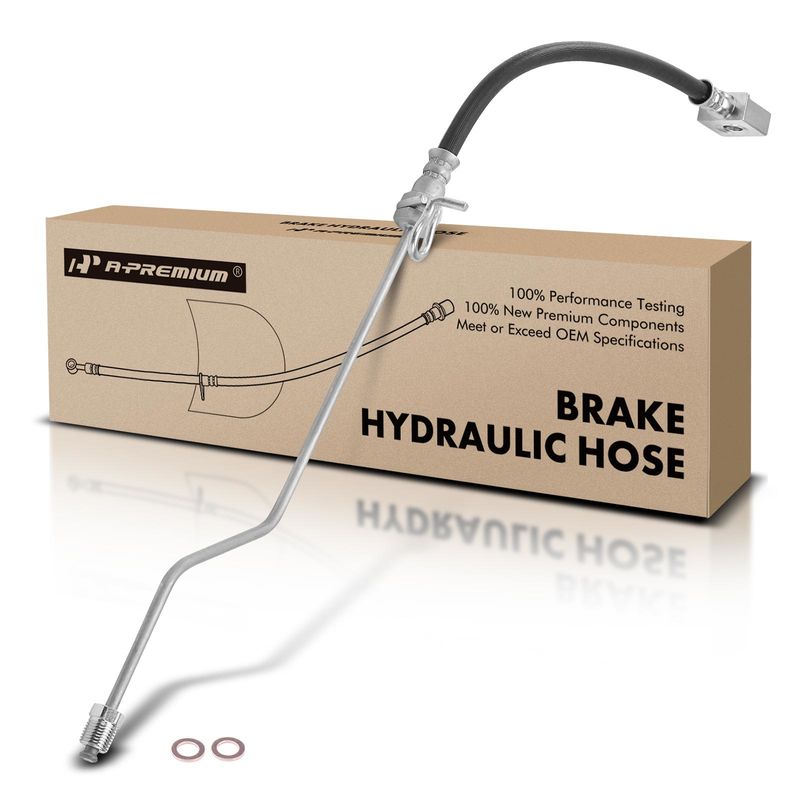 Rear Driver Brake Hydraulic Hose for Ford F-150 2004-2008 Lincoln Mark LT