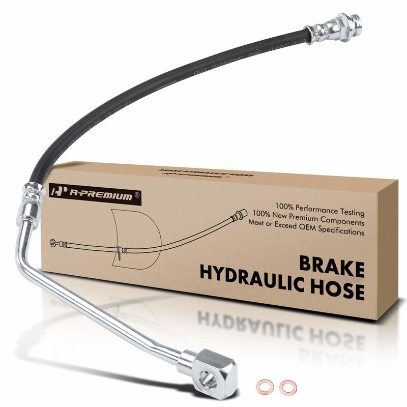 Front Passenger Brake Hydraulic Hose for Chevrolet Tahoe 95-00 GMC Yukon Cadillac