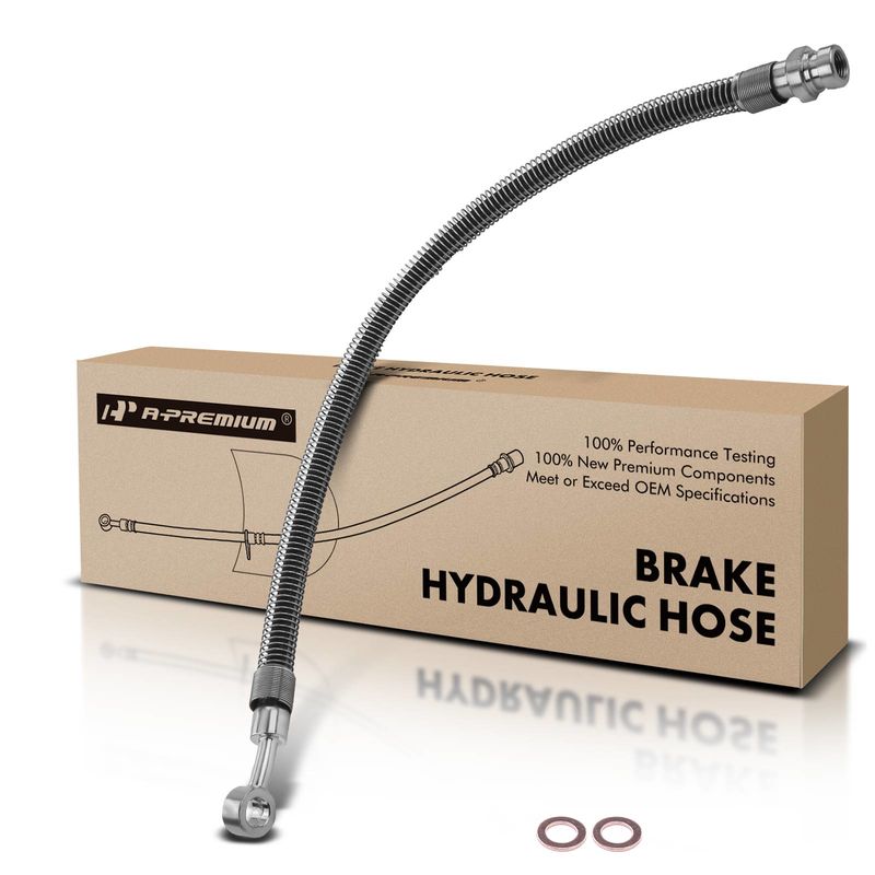 Front Driver Brake Hydraulic Line for Hyundai Sonata 1994-1998 2.0L 3.0L
