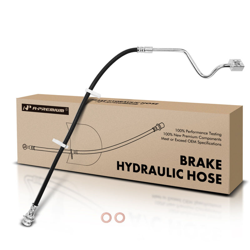 Front Driver Brake Hydraulic Hose for Ford F-250 F-350 Super Duty 1999-2004