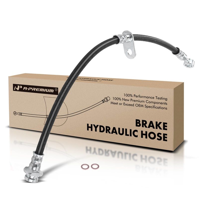 Front Driver or Passenger Brake Hydraulic Line for Suzuki Aerio 2002-2003 2.0L