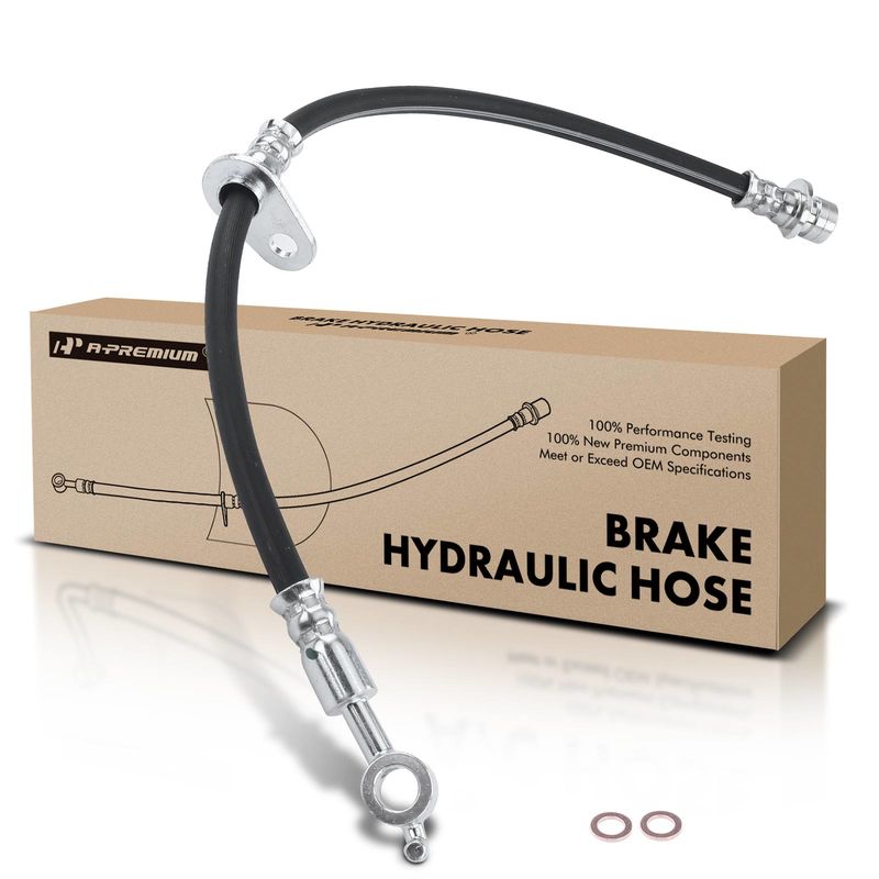Front Driver Brake Hydraulic Line for Honda Accord LX-S LX 2015-2017 L4 2.4L
