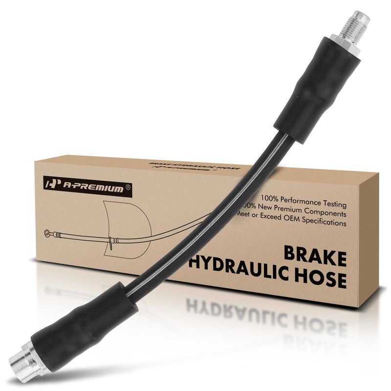 Rear Driver or Passenger Outer Brake Hydraulic Line for Audi A8 Quattro 05-09 S8