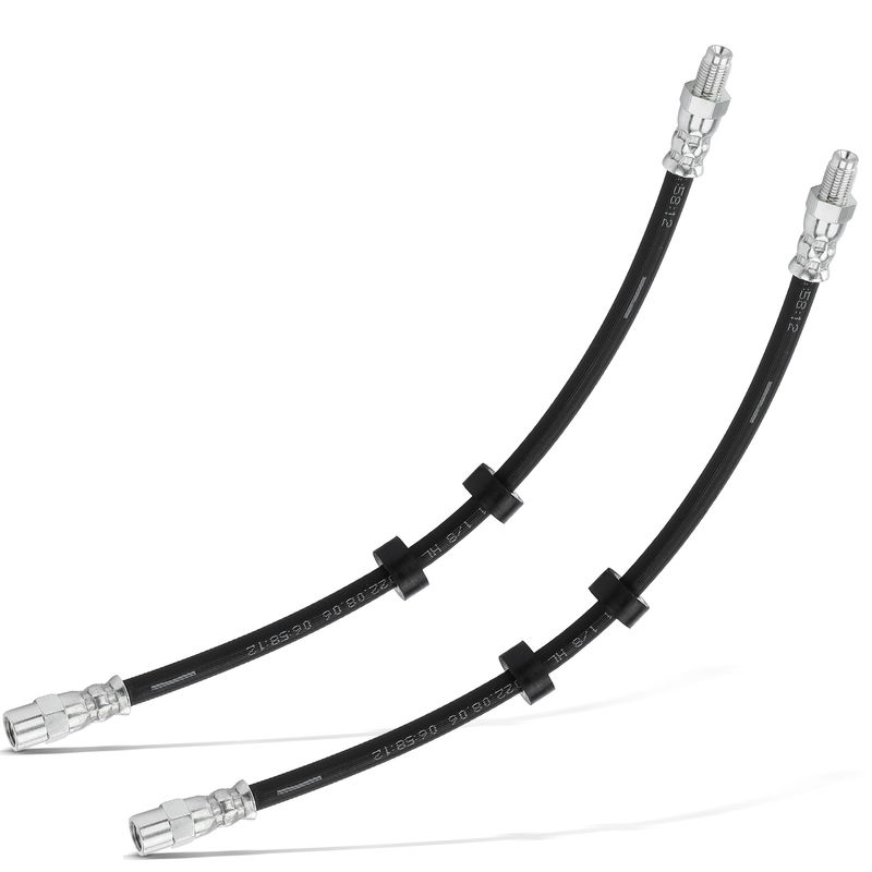 2Pcs Front Brake Hydraulic Hose for Volvo 740 780 850 940 960 S70 V70