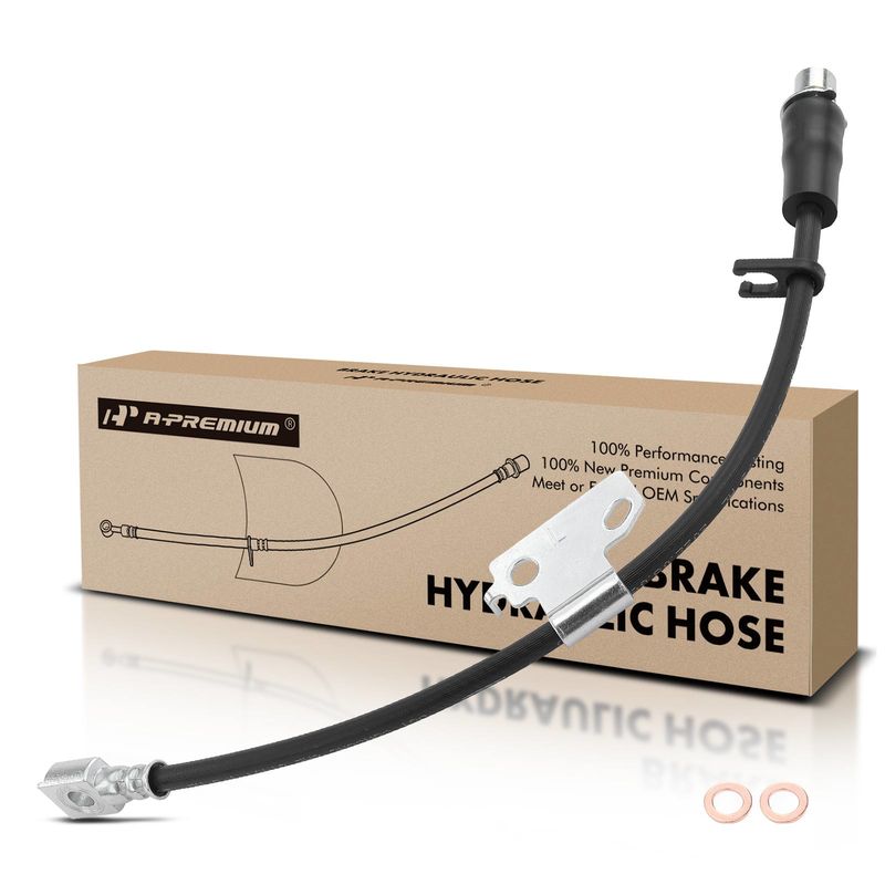Front Driver Brake Hydraulic Hose for Ford Expedition Lincoln Navigator 07-14