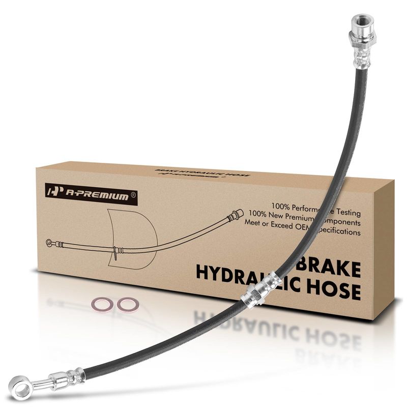 Front Left or Right Brake Hydraulic Hose for Kia Rio 2002-2005 L4 1.5L 1.6L
