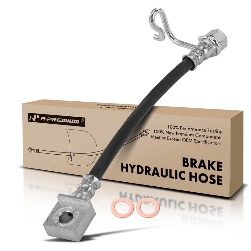 Rear Left Outer Brake Hydraulic Hose for Ford F-250 F-350 Super Duty 2010-2016