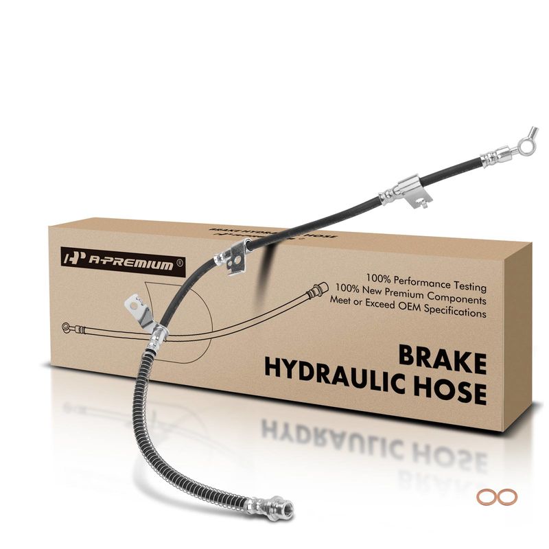 Front Driver Brake Hydraulic Hose for Hyundai Azera 2006-2011 Sonata 2006-2010