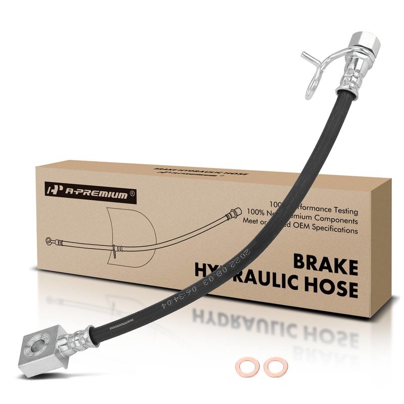 Rear Right Outer Brake Hydraulic Hose for Ford F-150 2009-2011 V6 3.5L 3.7L