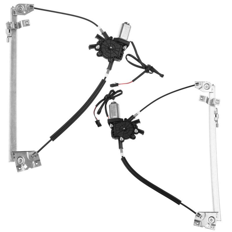 2x Front Power Window Regulator with Motor for Audi 100 5000 V8 Quattro