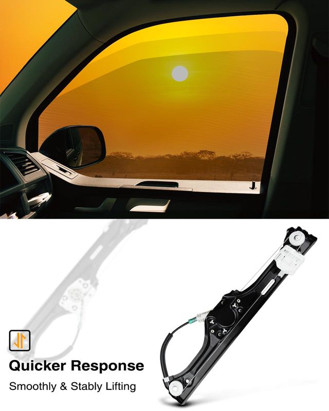 Rear Driver Power Window Regulator without Motor for BMW X5 E70 2007-2013