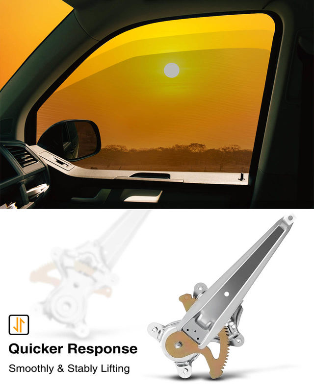 Rear Passenger Power Window Regulator without Motor for Toyota Camry Lexus RX330