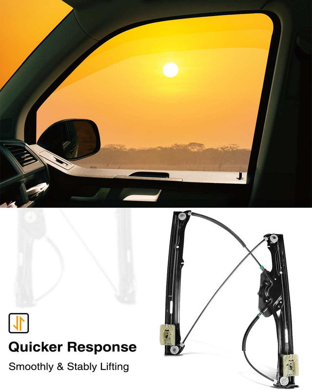Front Passenger Power Window Regulator without Motor for BMW F25 X3 13-17 F26 X4