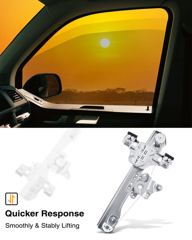Rear Passenger Power Window Regulator without Motor for Chevrolet Sonic 2012-2019
