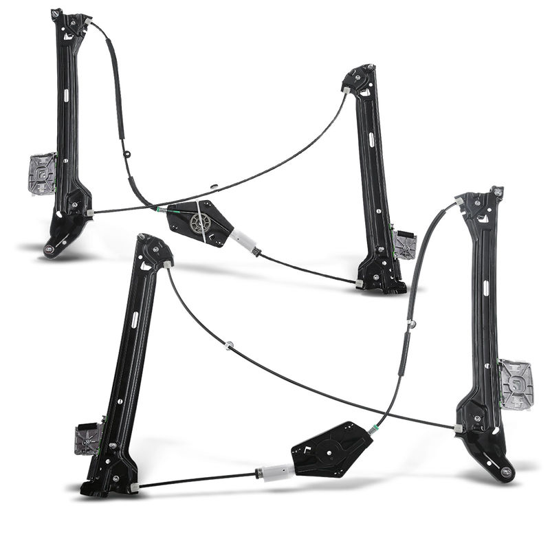 2x Front Power Window Regulator without Motor for Audi A5 Quattro S5