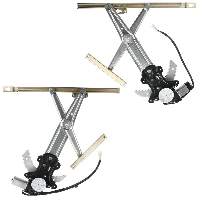 2x Front Power Window Regulator with Motor for Honda Civic 88-91