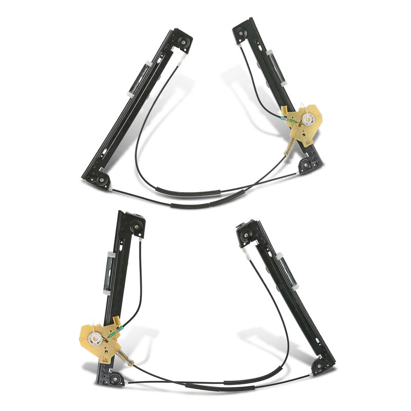 2x Front Power Window Regulator without Motor for Mini Cooper 2002-2005