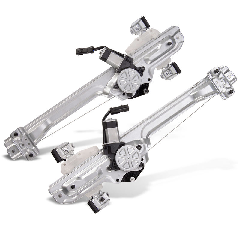 2x Rear Power Window Regulator with Motor for Chevy Silverado Sierra 1500 14-20
