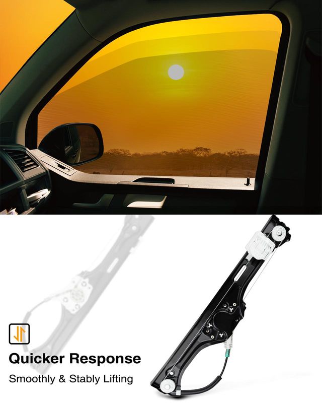 Rear Passenger Power Window Regulator without Motor for BMW X5 E70 2007-2013