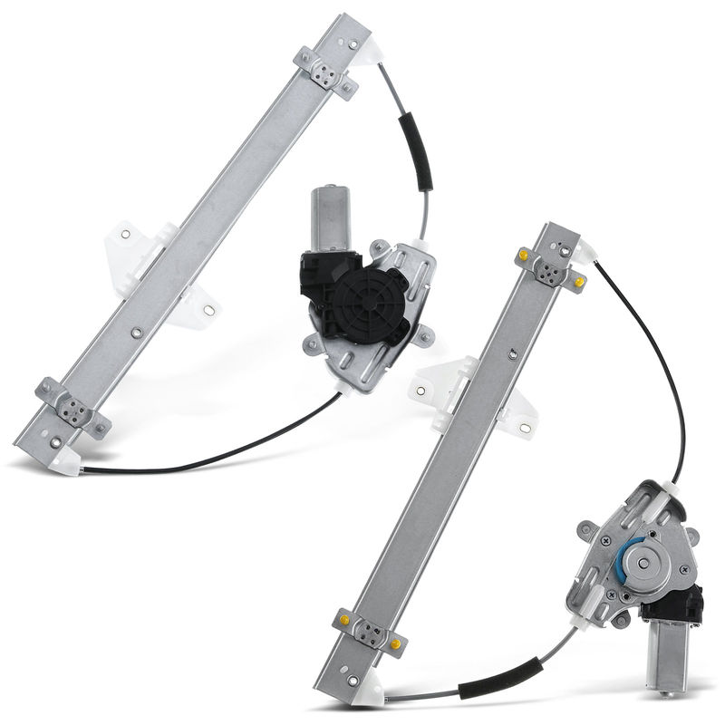 2x Rear Power Window Regulator with Motor for Hyundai Accent 2011-2017