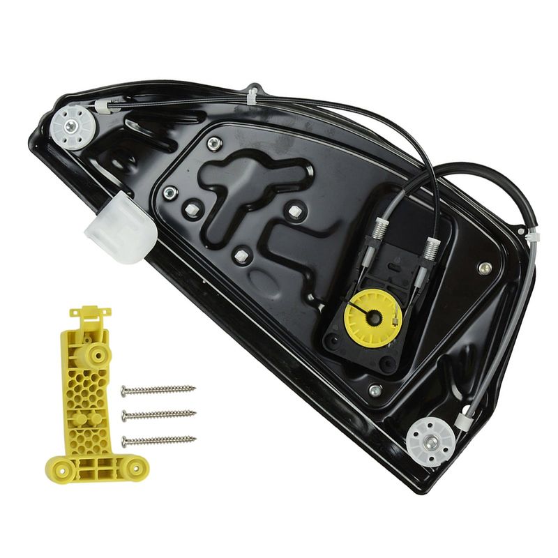 Rear Passenger Power Window Regulator without Motor for Land Rover LR2 2008-2015