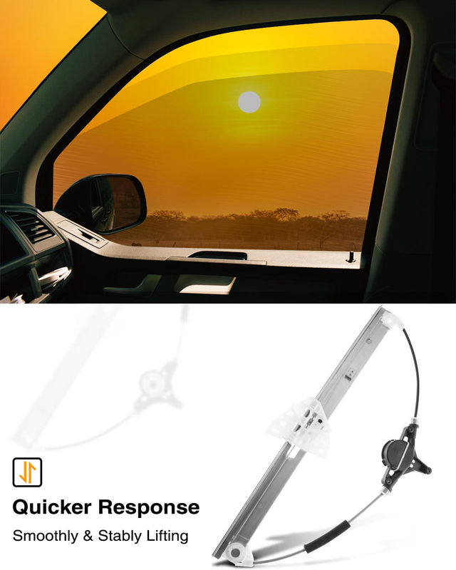 Rear Driver Power Window Regulator without Motor for Mazda 2 2011-2014
