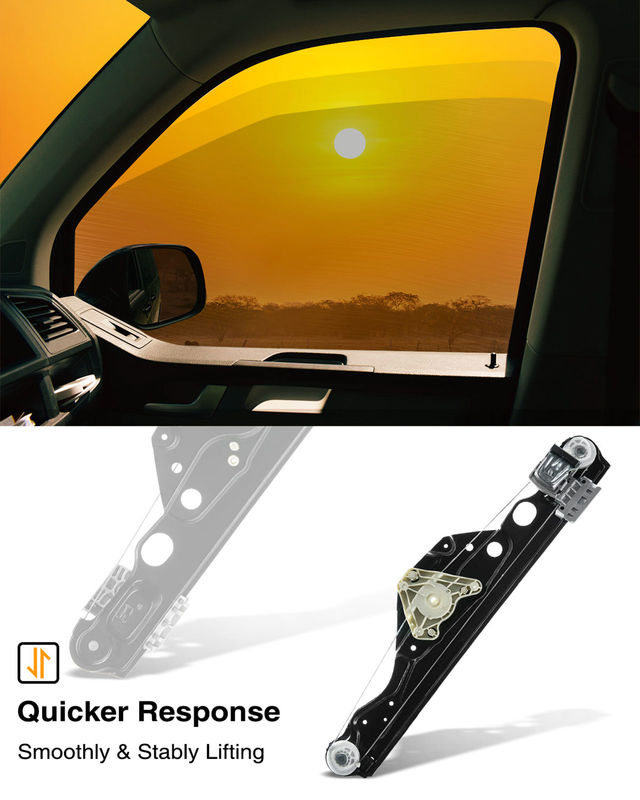 Rear Driver Power Window Regulator without Motor for Mercedes-Benz E320 E63 AMG