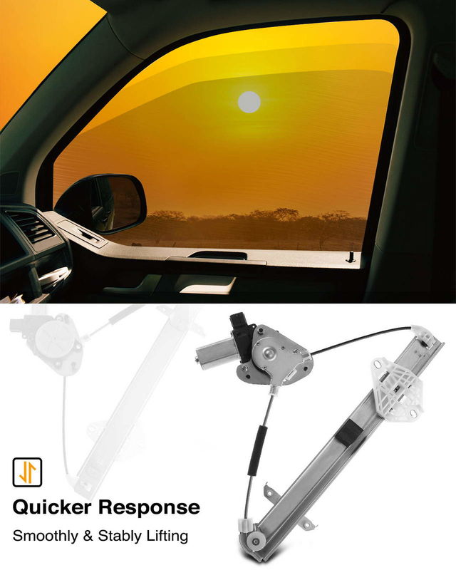 Rear Passenger Power Window Motor & Regulator Assembly for Subaru Forester 2014-2018