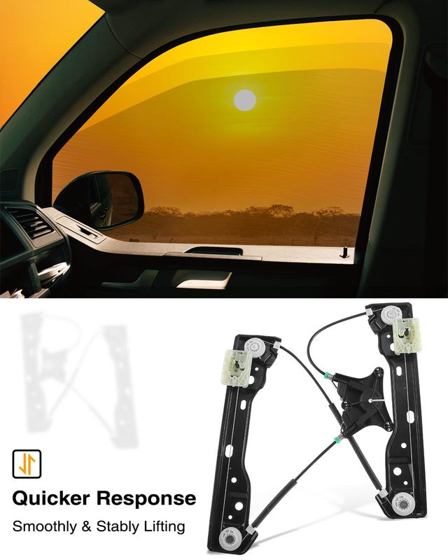 Rear Driver Power Window Regulator without Motor for Jeep WK2 Grand Cherokee