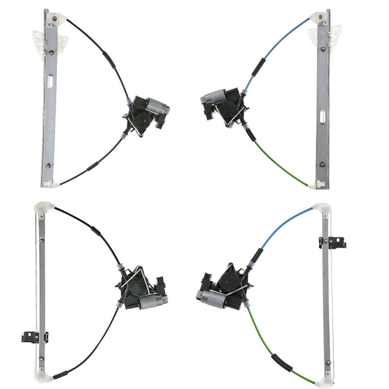 4x Front & Rear Power Window Regulator with Motor for Mazda 3 04-09 3 Sport