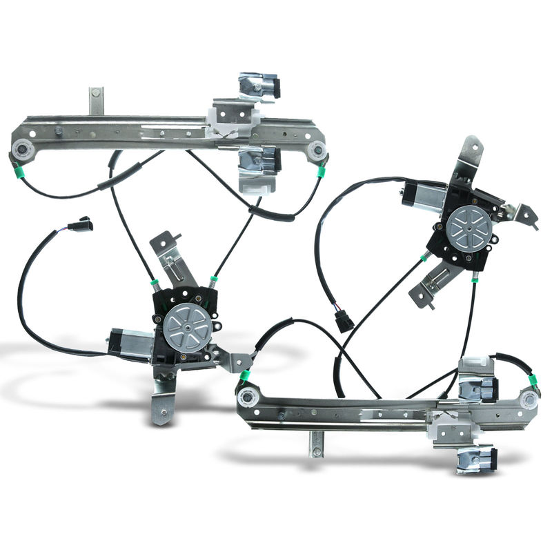 2x Rear Power Window Regulator with Motor for Chevy Tahoe Escalade Yukon 00-06