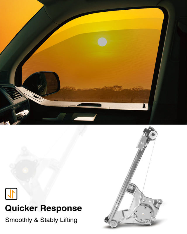 Rear Passenger Power Window Regulator without Motor for Audi A6 S4 100 Quattro