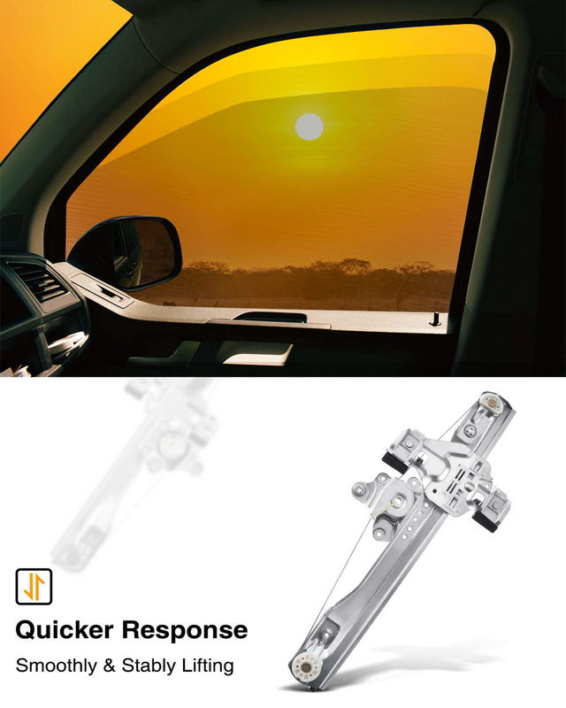 Rear Passenger Power Window Regulator without Motor for Chevy Cruze 2011-2012