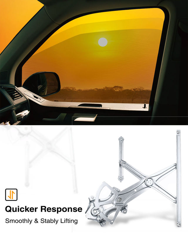 Front or Rear Driver Power Window Regulator without Motor for Toyota Prius Yaris