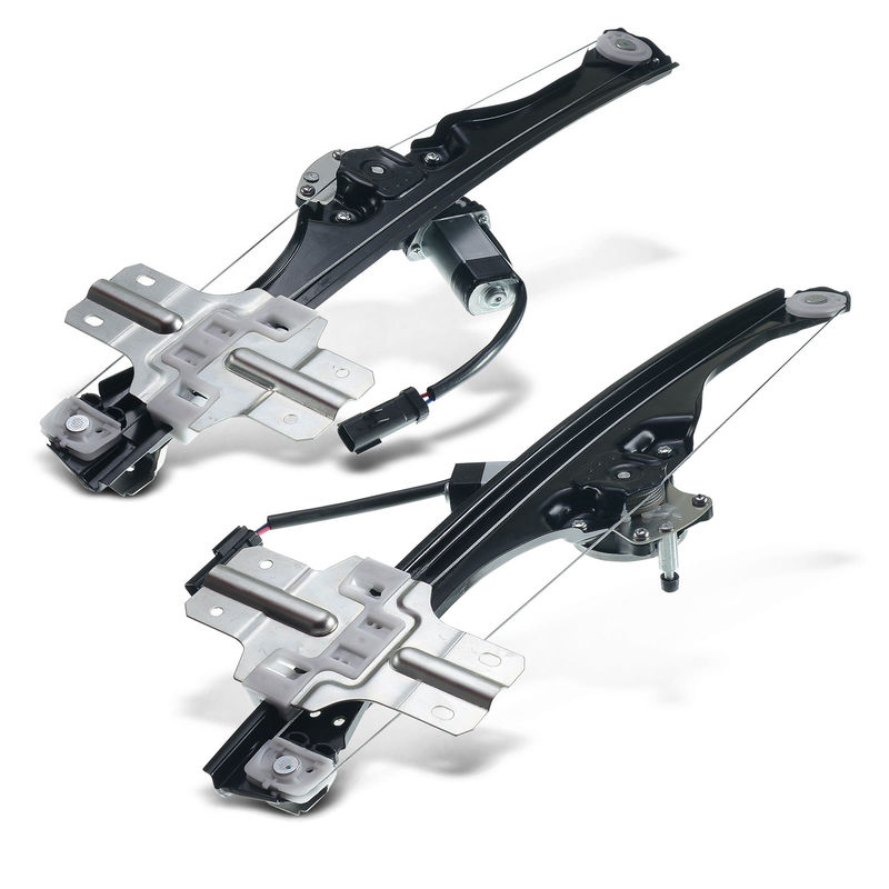 2x Rear Power Window Regulator with Motor for Buick Chevrolet GMC 13-16