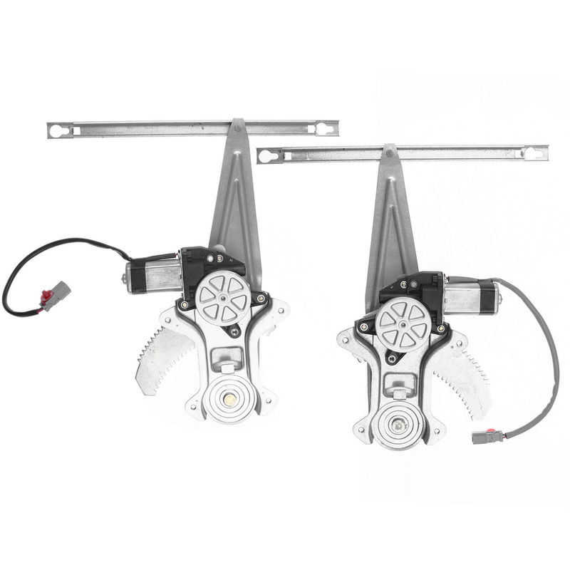 2x Rear Power Window Regulator with Motor for Honda Accord Sedan 1998-2002