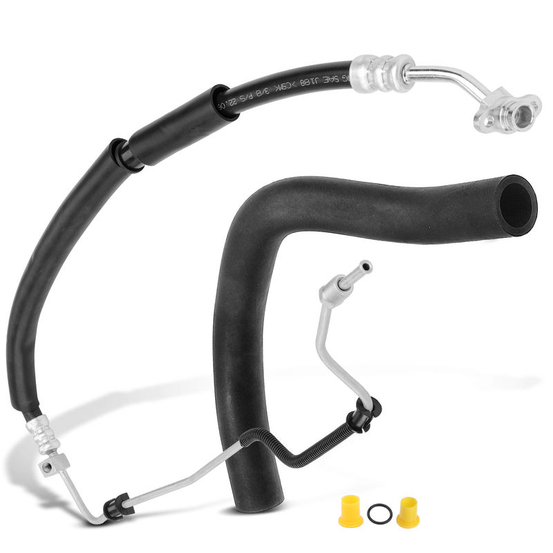 2x Power Steering Pressure & Reservoir Line Hose Assembly for Honda Accord 09-12