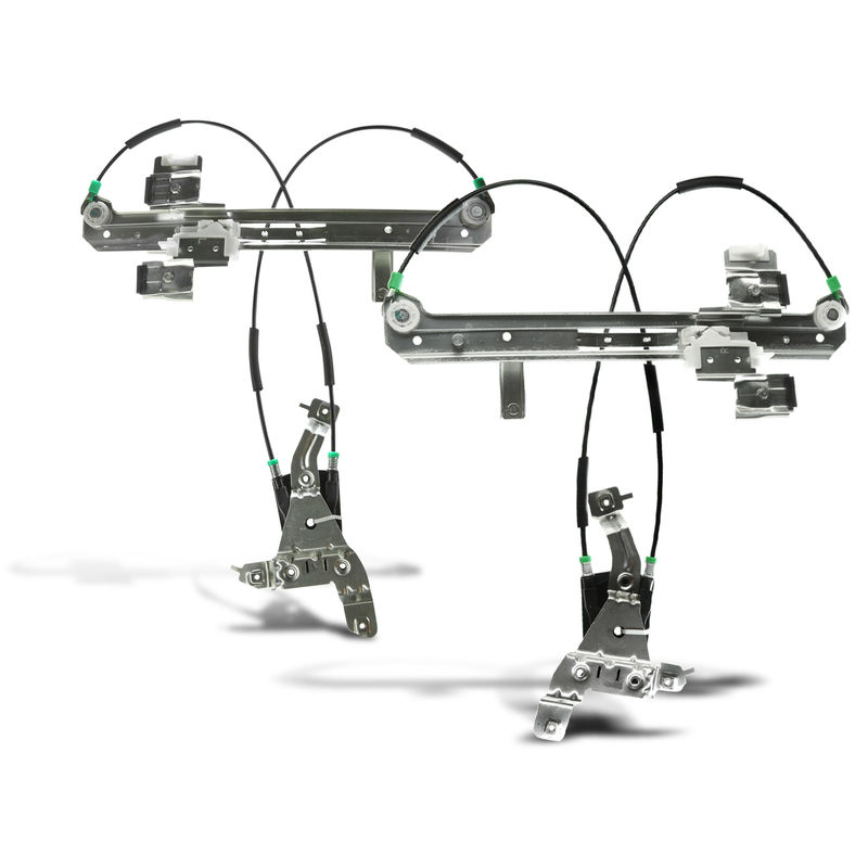 2x Rear Power Window Regulator without Motor for Chevrolet Escalade Tahoe Tahoe