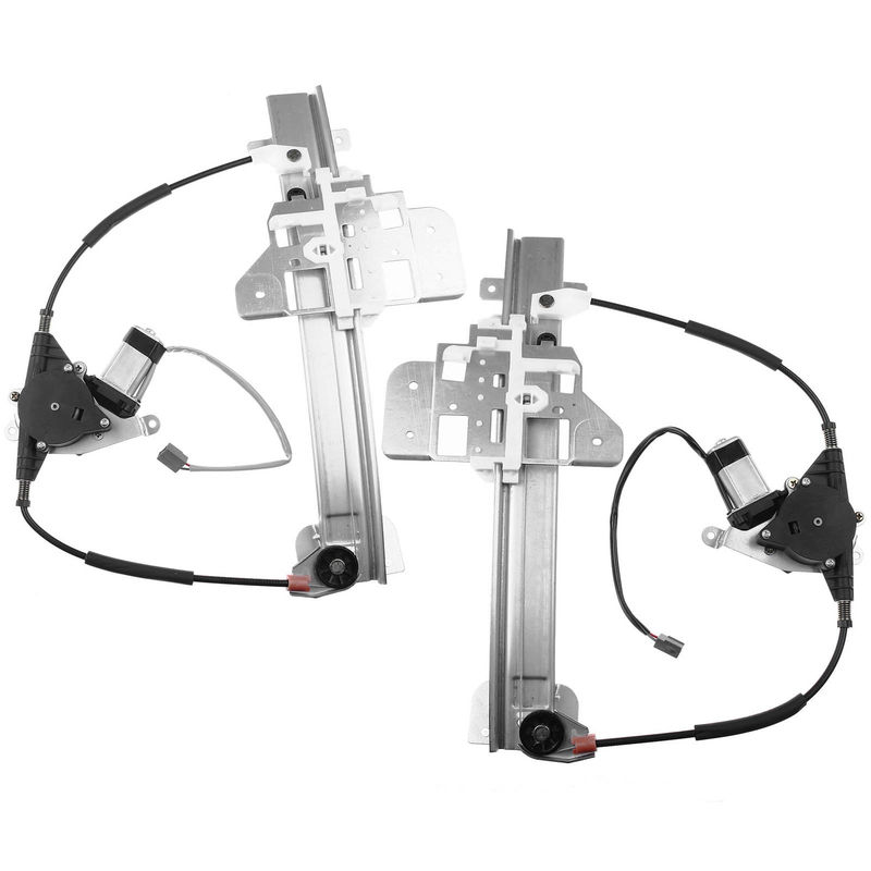 2x Rear Power Window Regulator with Motor for Lincoln Town Car 1995-1997