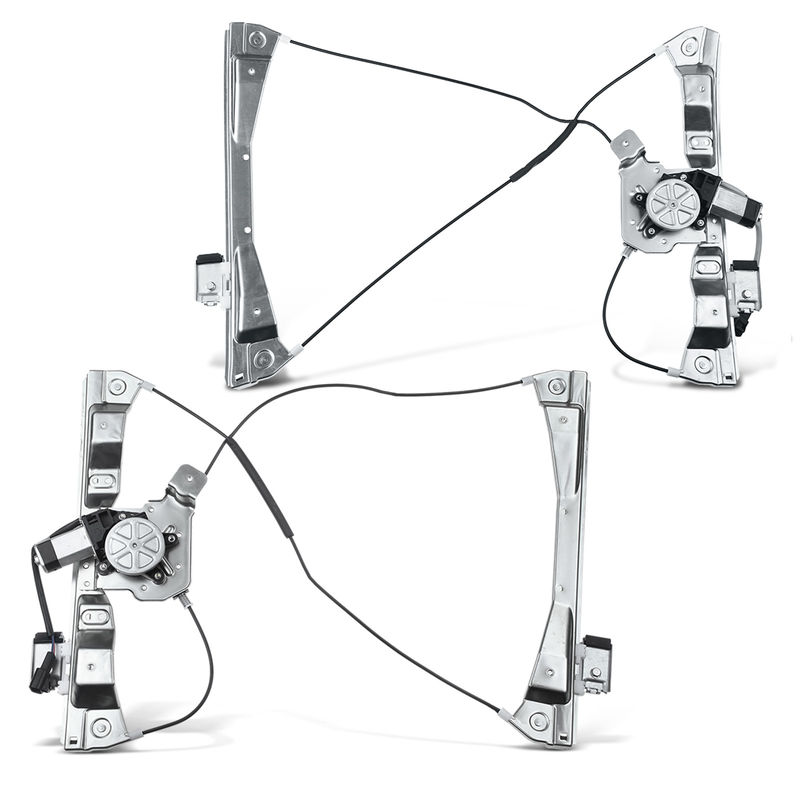 2x Front Power Window Regulator with Motor for Chevy Cobalt 05-10 Pontiac Coupe