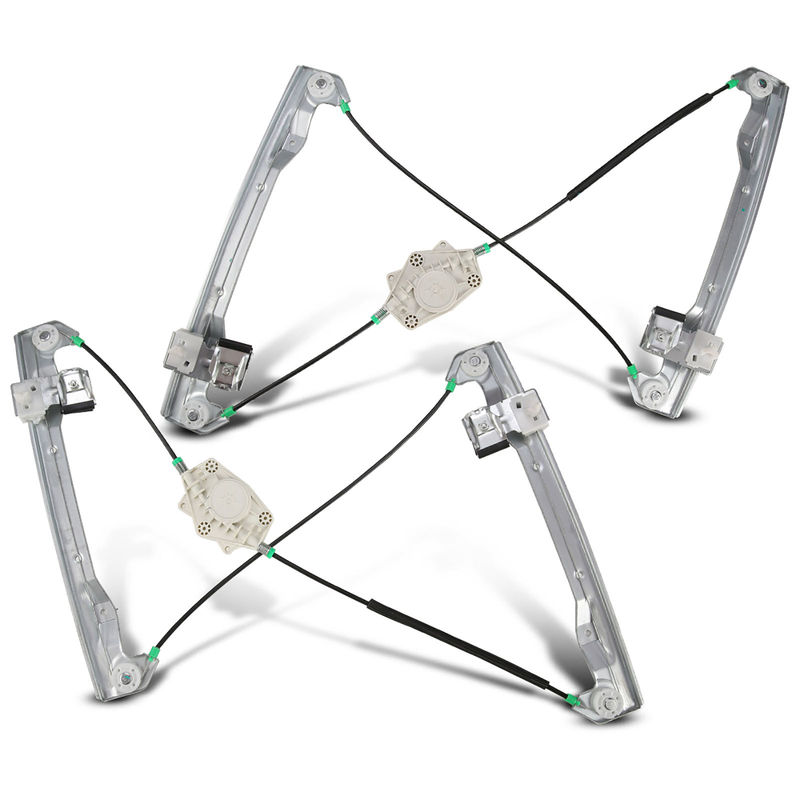 2x Front Power Window Regulator without Motor for Ford Fusion 06-12 MKZ 07-12