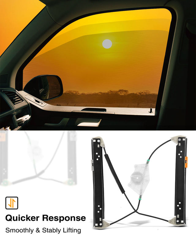 Rear Passenger Power Window Regulator without Motor for VW Touareg 2004-2010