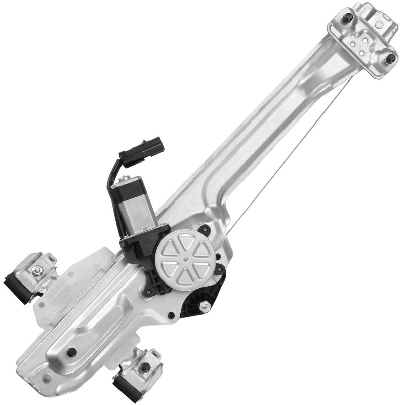 Rear Passenger Power Window Motor & Regulator Assembly for Chevy Silverado 2014-2020 GMC