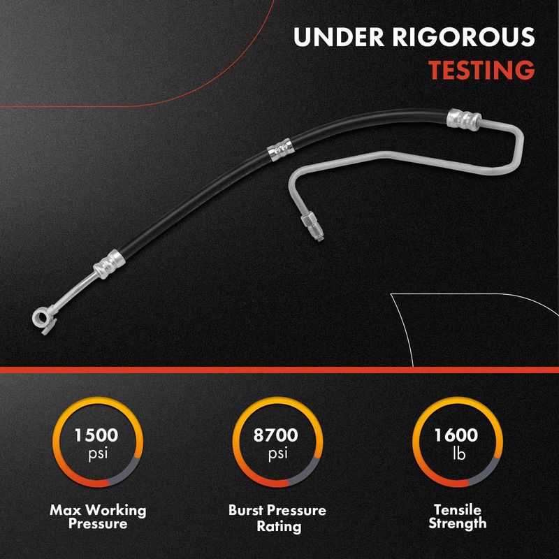 Power Steering Pressure Line Hose Assembly for Toyota Tacoma 2005-2019 L4 2.7L