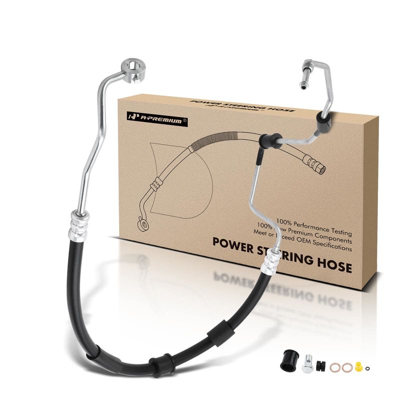 Power Steering Pressure Line Hose Assembly for Kia Rio Rio 5 2006-2011 1.6L