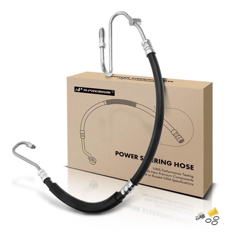 Power Steering Pressure Line Hose Assembly for Dodge Durango Dakota 00-04 4WD
