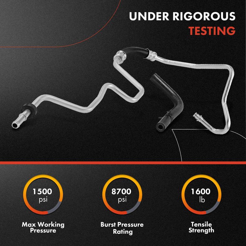 Power Steering Return Line Hose Assembly for Ford Thunderbird 02-05 Lincoln LS